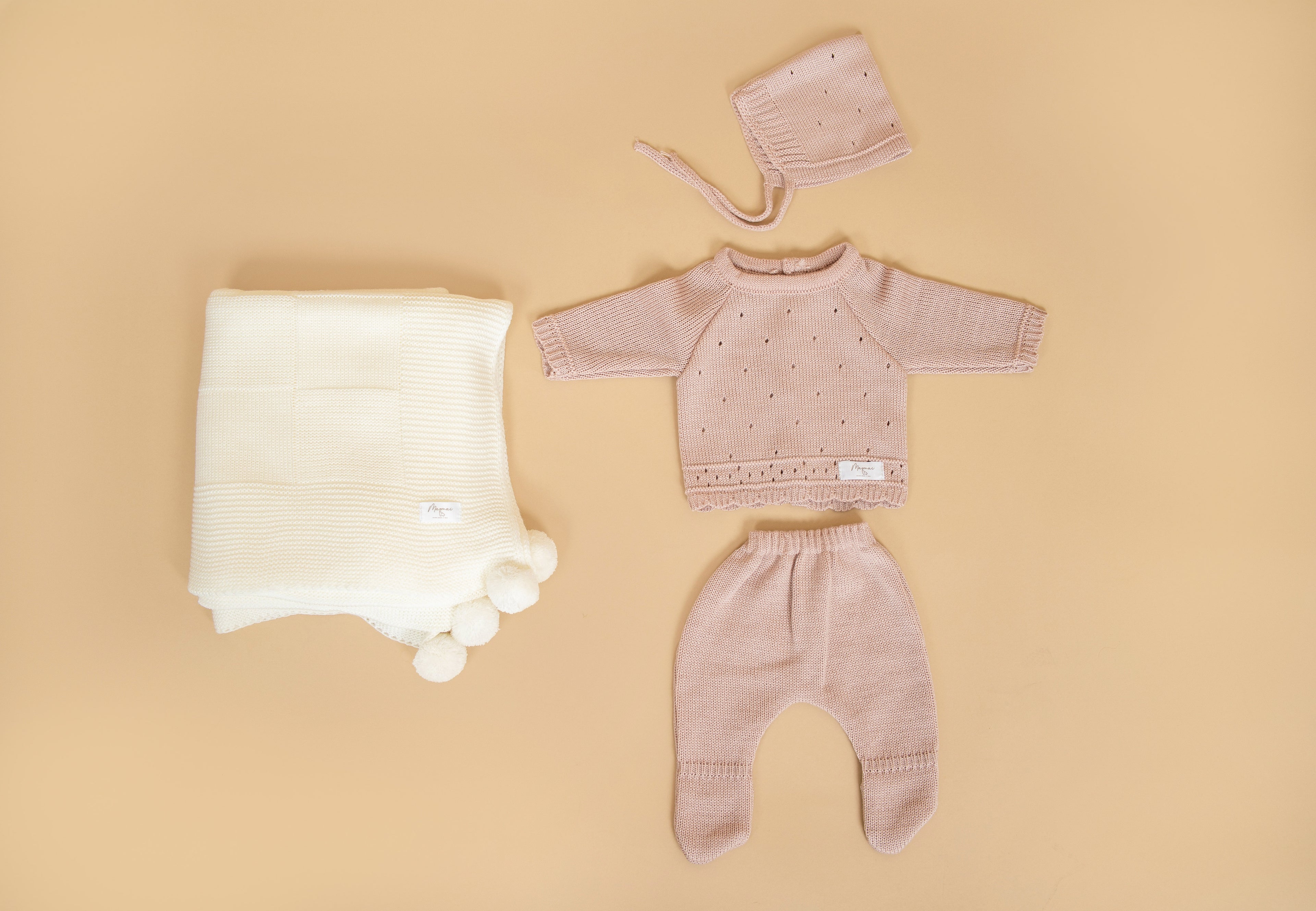Paquete Euge (cobija cocoi + conjunto + gorrito)